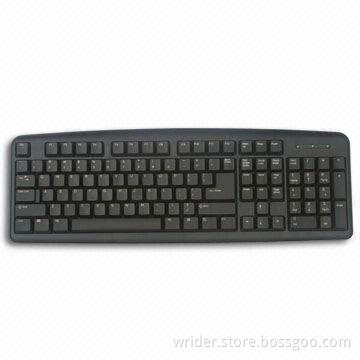 Computer Wired Keyboard, Compatible with Microsoft Windows 98, NT, 2000, and XP OS